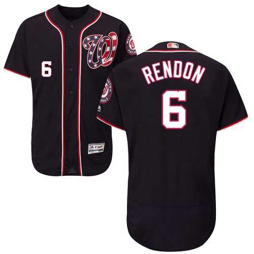 Washington Nationals #6 Anthony Rendon Navy Blue Flexbase Authentic Collection Stitched MLB Jersey