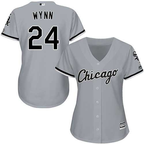 Women's Chicago White Sox #24 Early Wynn Grey Road Stitched MLB Jersey Women's Chicago White Sox #24 Early Wynn Grey Road Stitched MLB Jersey