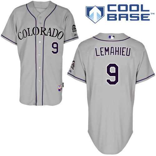 Women's Colorado Rockies #9 DJ LeMahieu Grey Road Stitched MLB Jersey Women's Colorado Rockies #9 DJ LeMahieu Grey Road Stitched MLB Jersey