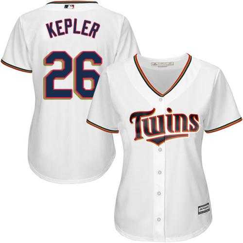 Women's Minnesota Twins #26 Max Kepler White Home Stitched MLB Jersey