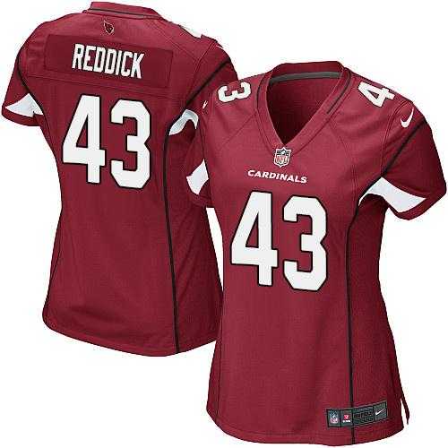 Women's Nike Arizona Cardinals #43 Haason Reddick Red Team Color Stitched NFL Elite Jersey