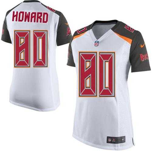 Women's Nike Tampa Bay Buccaneers #80 O. J. Howard White Stitched NFL New Elite Jersey