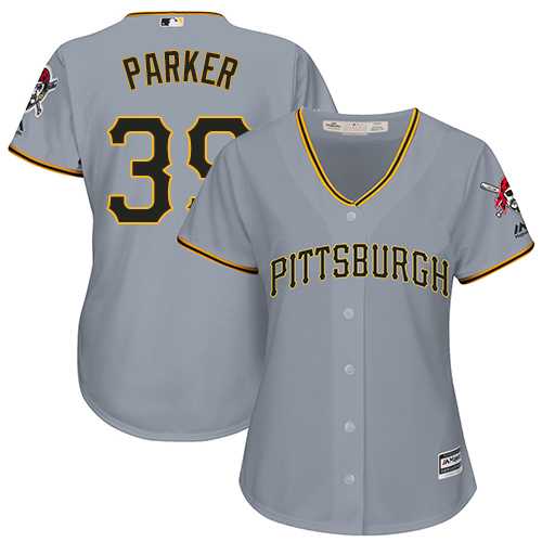 Women's Pittsburgh Pirates #39 Dave Parker Grey Road Stitched MLB Jersey