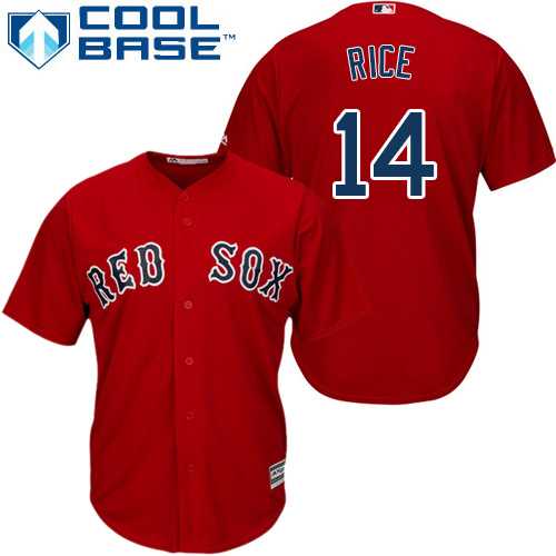 Youth Boston Red Sox #14 Jim Rice Red Cool Base Stitched MLB Jersey