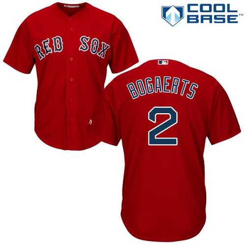 Youth Boston Red Sox #2 Xander Bogaerts Red Cool Base Stitched MLB Jersey Youth Boston Red Sox #2 Xander Bogaerts Red Cool Base Stitched MLB Jersey