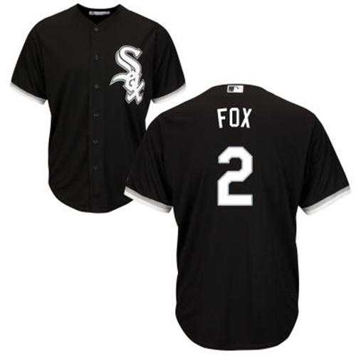 Youth Chicago White Sox #2 Nellie Fox Black Alternate Cool Base Stitched MLB Jersey