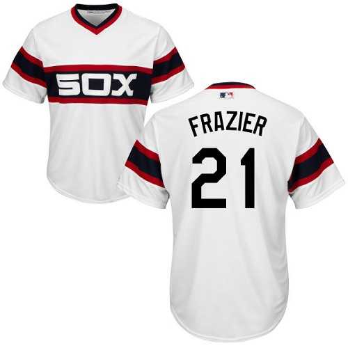 Youth Chicago White Sox #21 Todd Frazier White Alternate Home Cool Base Stitched MLB Jersey