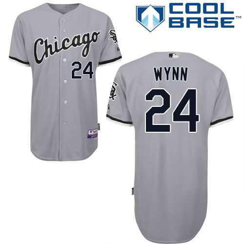 Youth Chicago White Sox #24 Early Wynn Grey Road Cool Base Stitched MLB Jersey