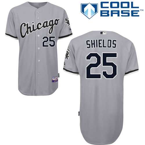 Youth Chicago White Sox #25 James Shields Grey Road Cool Base Stitched MLB Jersey Youth Chicago White Sox #25 James Shields Grey Road Cool Base Stitched MLB Jersey