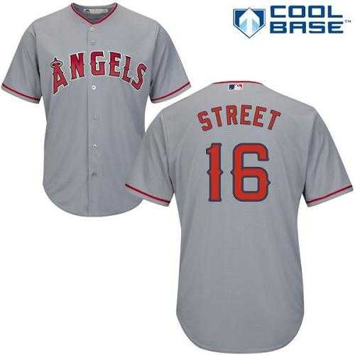 Youth Los Angeles Angels Of Anaheim #16 Huston Street Grey Cool Base Stitched MLB Jersey Youth Los Angeles Angels Of Anaheim #16 Huston Street Grey Cool Base Stitched MLB Jersey