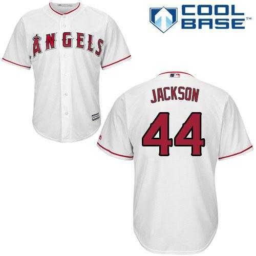 Youth Los Angeles Angels Of Anaheim #44 Reggie Jackson White Cool Base Stitched MLB Jersey