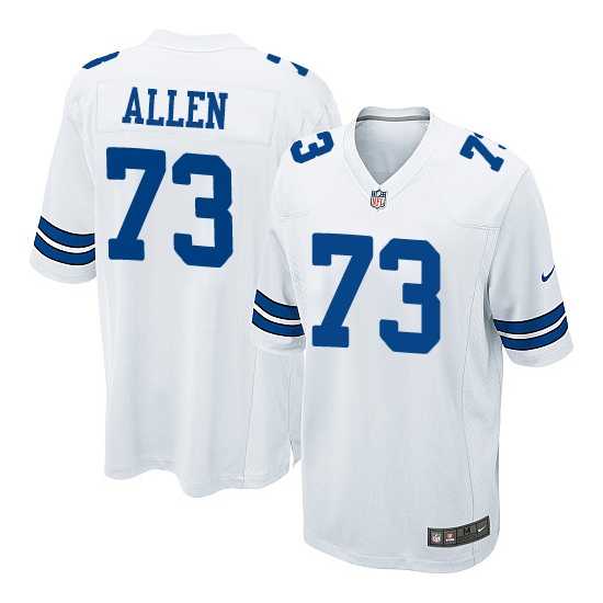 Youth Nike Dallas Cowboys #73 Larry Allen White Stitched NFL jersey