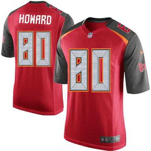 Youth Nike Tampa Bay Buccaneers #80 O. J. Howard Red Team Color Stitched NFL New Elite Jersey