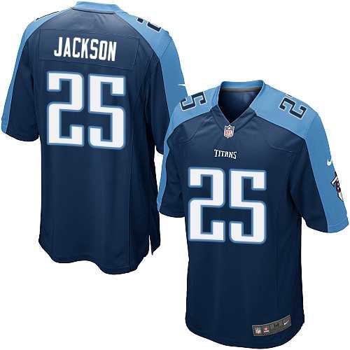 Youth Nike Tennessee Titans #25 Adoree' Jackson Navy Blue Alternate Stitched NFL Elite Jersey