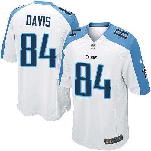 Youth Nike Tennessee Titans #84 Corey Davis White Stitched NFL Elite Jersey