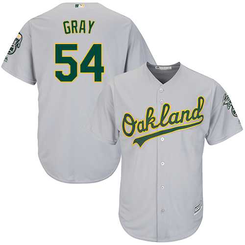 Youth Oakland Athletics #54 Sonny Gray Grey Cool Base Stitched MLB Jersey