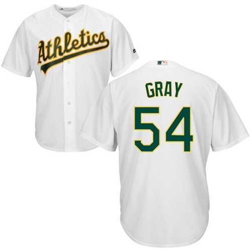 Youth Oakland Athletics #54 Sonny Gray White Cool Base Stitched MLB Jersey