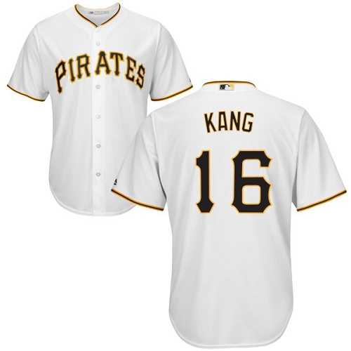 Youth Pittsburgh Pirates #16 Jung-ho Kang White Cool Base Stitched MLB Jersey
