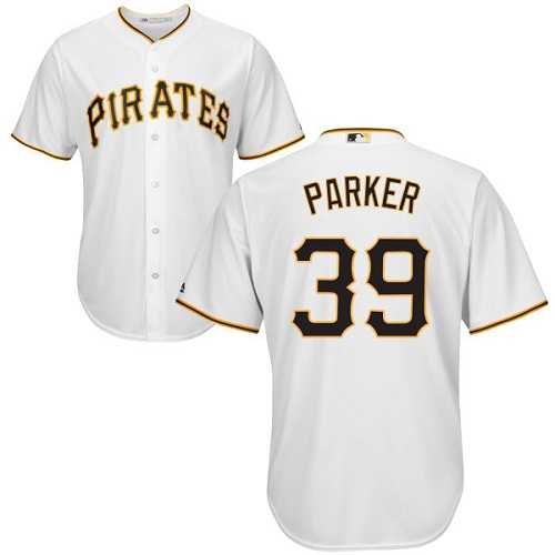 Youth Pittsburgh Pirates #39 Dave Parker White Cool Base Stitched MLB Jersey