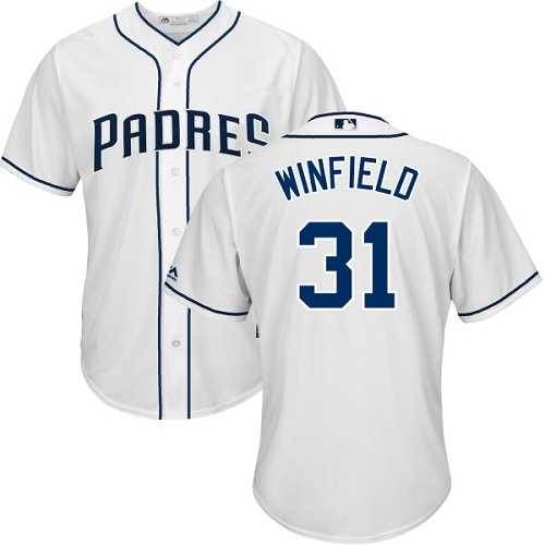 Youth San Diego Padres #31 Dave Winfield White Cool Base Stitched MLB Jersey