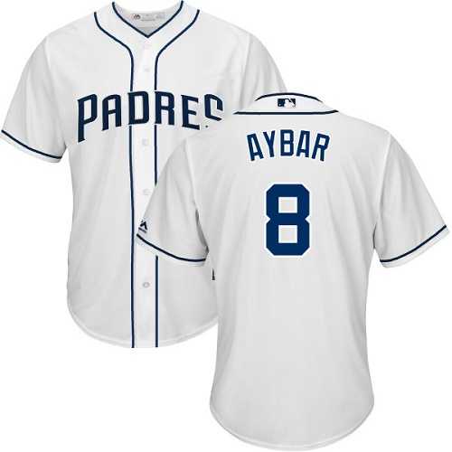 Youth San Diego Padres #8 Erick Aybar White Cool Base Stitched MLB Jersey Youth San Diego Padres #8 Erick Aybar White Cool Base Stitched MLB Jersey
