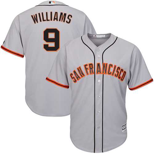 Youth San Francisco Giants #9 Matt Williams Grey Road Cool Base Stitched MLB Jersey