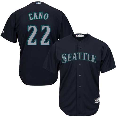 Youth Seattle Mariners #22 Robinson Cano Navy Blue Cool Base Stitched MLB Jersey Youth Seattle Mariners #22 Robinson Cano Navy Blue Cool Base Stitched MLB Jersey