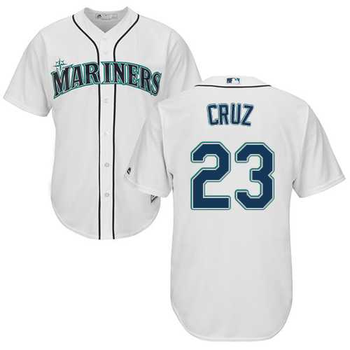 Youth Seattle Mariners #23 Nelson Cruz White Cool Base Stitched MLB Jersey Youth Seattle Mariners #23 Nelson Cruz White Cool Base Stitched MLB Jersey