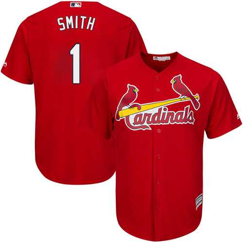 Youth St.Louis Cardinals #1 Ozzie Smith Red Cool Base Stitched MLB Jersey Youth St.Louis Cardinals #1 Ozzie Smith Red Cool Base Stitched MLB Jersey