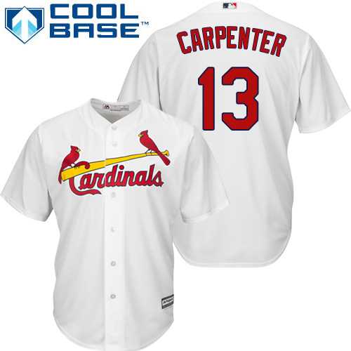 Youth St.Louis Cardinals #13 Matt Carpenter White Cool Base Stitched MLB Jersey Youth St.Louis Cardinals #13 Matt Carpenter White Cool Base Stitched MLB Jersey
