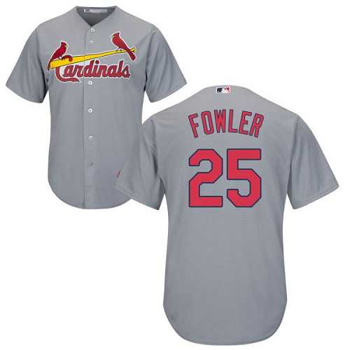 Youth St.Louis Cardinals #25 Dexter Fowler Grey Cool Base Stitched MLB Jersey