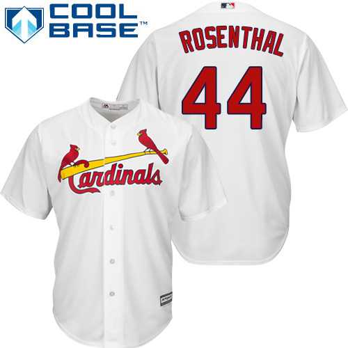 Youth St.Louis Cardinals #44 Trevor Rosenthal White Cool Base Stitched MLB Jersey