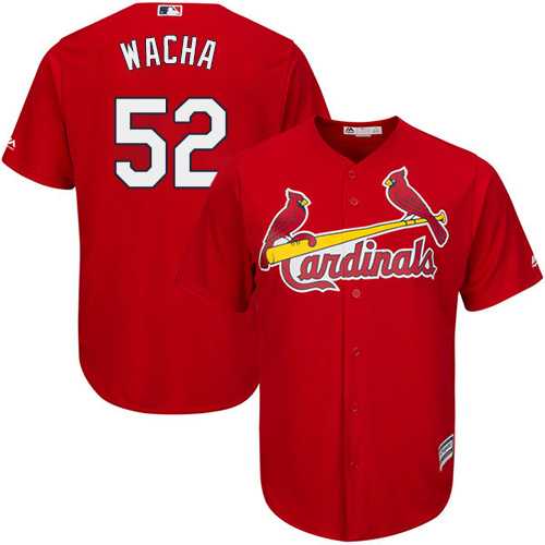 Youth St.Louis Cardinals #52 Michael Wacha Red Cool Base Stitched MLB Jersey