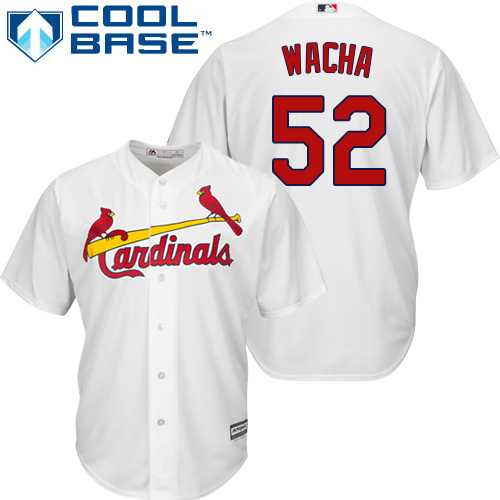 Youth St.Louis Cardinals #52 Michael Wacha White Cool Base Stitched MLB Jersey Youth St.Louis Cardinals #52 Michael Wacha White Cool Base Stitched MLB Jersey