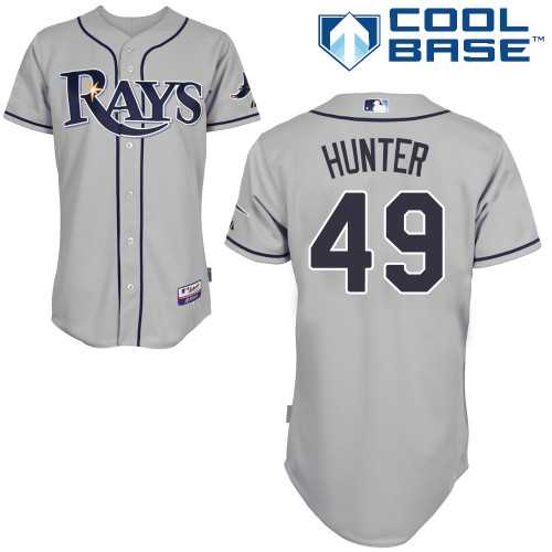 Youth Tampa Bay Rays #49 Tommy Hunter Grey Cool Base Stitched MLB Jersey Youth Tampa Bay Rays #49 Tommy Hunter Grey Cool Base Stitched MLB Jersey