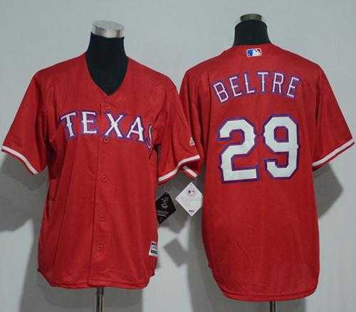 Youth Texas Rangers #29 Adrian Beltre Red Cool Base Stitched MLB Jersey
