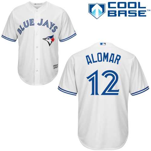 Youth Toronto Blue Jays #12 Roberto Alomar White Cool Base Stitched MLB Jersey Youth Toronto Blue Jays #12 Roberto Alomar White Cool Base Stitched MLB Jersey