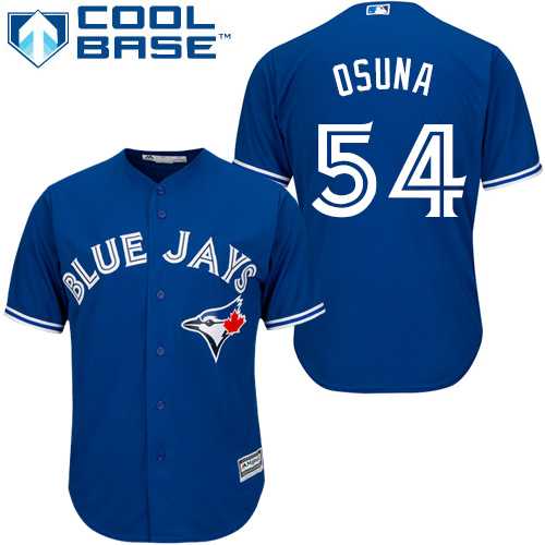 Youth Toronto Blue Jays #54 Roberto Osuna Blue Cool Base Stitched MLB Jersey