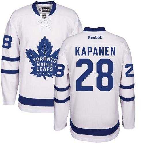 Youth Toronto Maple Leafs #28 Kasperi Kapanen White Road Stitched NHL Jersey