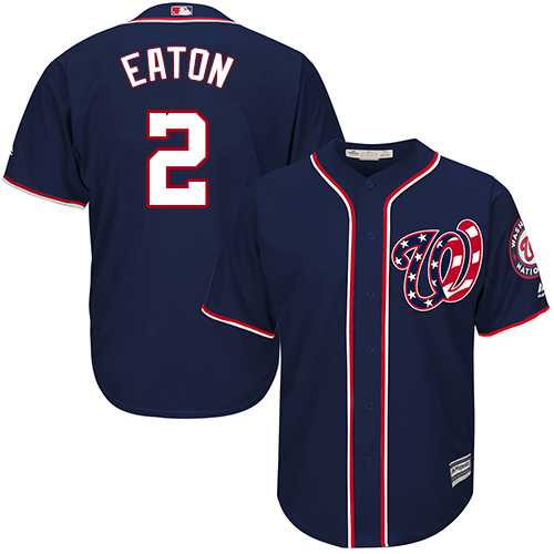 Youth Washington Nationals #2 Adam Eaton Navy Blue Cool Base Stitched MLB Jersey Youth Washington Nationals #2 Adam Eaton Navy Blue Cool Base Stitched MLB Jersey