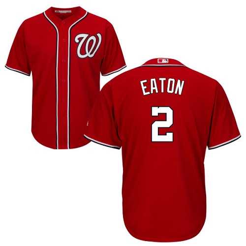 Youth Washington Nationals #2 Adam Eaton Red Cool Base Stitched MLB Jersey Youth Washington Nationals #2 Adam Eaton Red Cool Base Stitched MLB Jersey