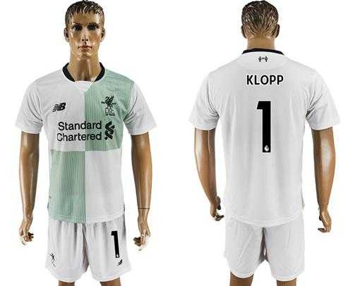 Liverpool #1 Klopp Away Soccer Club Jersey