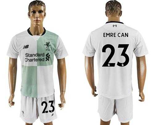 Liverpool #23 Emre Can Away Soccer Club Jersey
