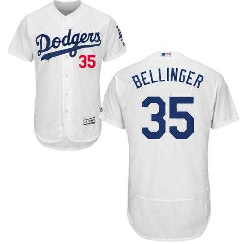 Los Angeles Dodgers #35 Cody Bellinger White Flexbase Authentic Collection Stitched MLB Jersey
