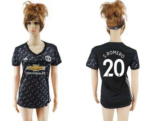 Manchester United #20 S.Romero Away Soccer Club Jersey