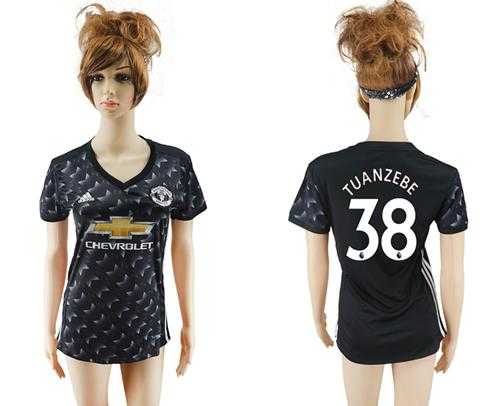 Manchester United #38 Tuanzebe Away Soccer Club Jersey