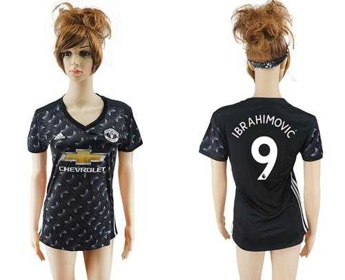 Manchester United #9 Ibrahimovic Away Soccer Club Jersey