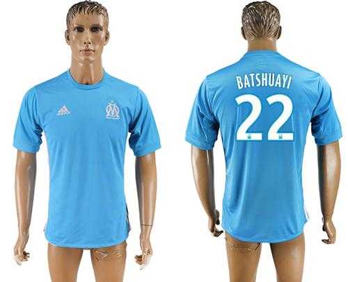 Marseille #22 Batshuayi Away Soccer Club Jersey