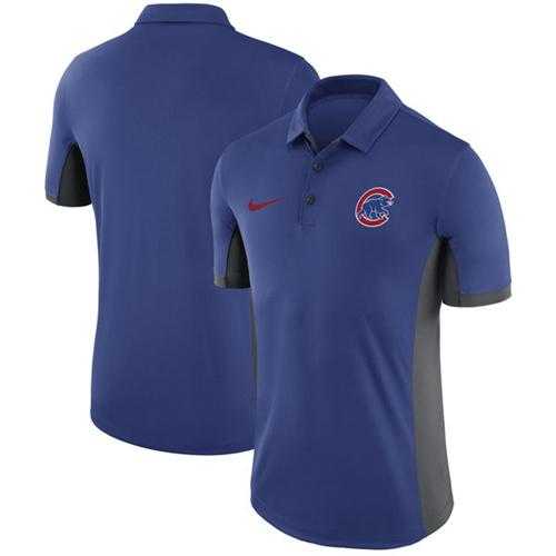Men's Chicago Cubs Nike Royal Franchise Polo