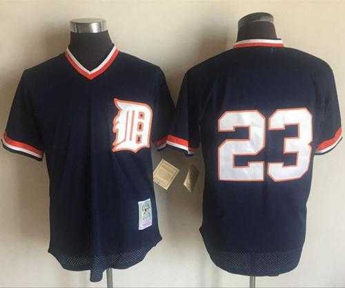 Mitchell and Ness 1984 Detroit Tigers #23 Kirk Gibson Blue Throwback Stitched MLB Jersey Mitchell and Ness 1984 Detroit Tigers #23 Kirk Gibson Blue Throwback Stitched MLB Jersey
